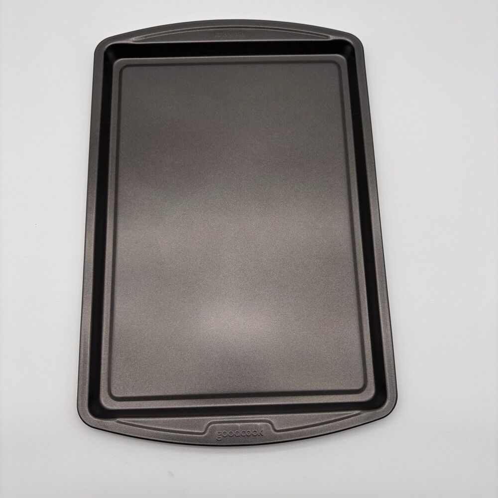 GoodCook Everyday Nonstick Steel Baking Sheet, 17" x 11", Gray Large
